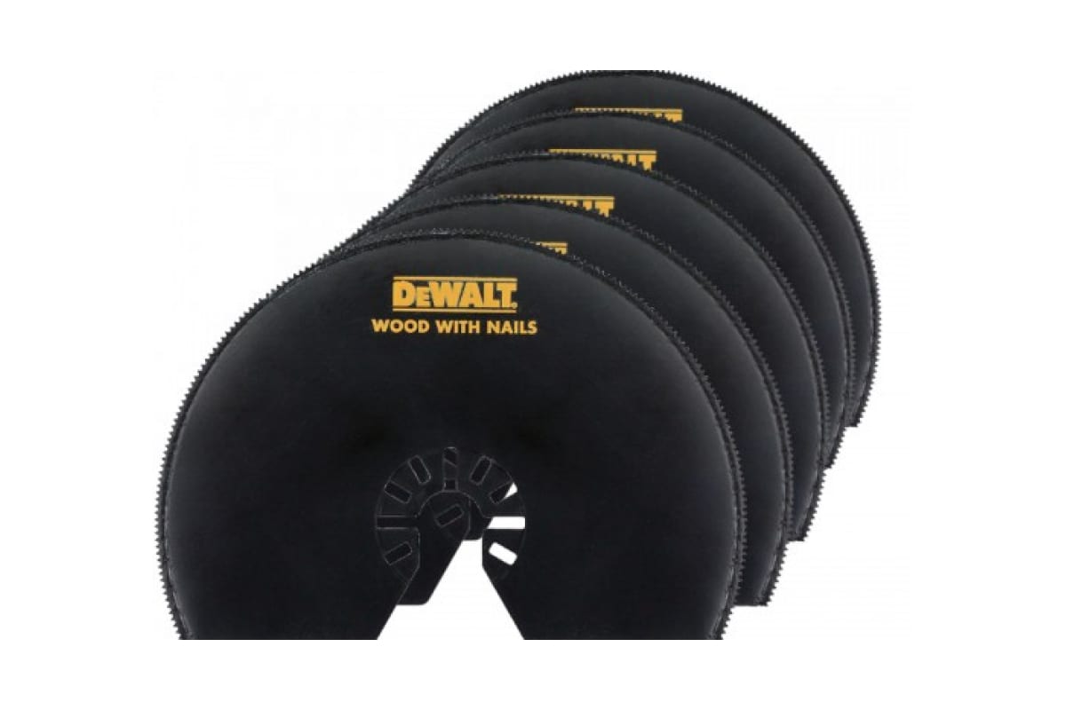 Радиальное пильное полотно DeWalt DT20728-QZ (5 шт)