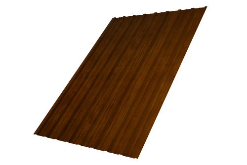 Профнастил С10A Grand Line 0,4 Print Premium Golden Wood Intense FTC