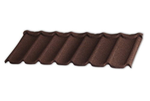 Лист композитной черепицы Gerard Diamant chestnut
