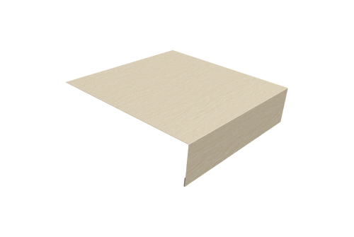 Планка околооконная простая 200х50 Grand Line 0,45 Print Elite Milky Wood TwinColor (3м)