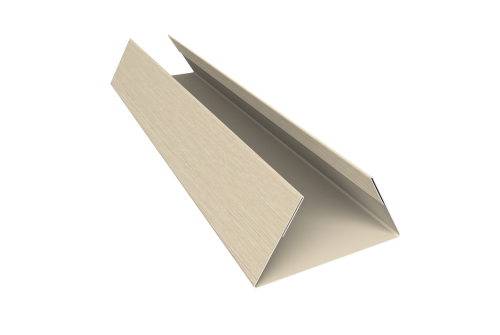 Планка стыковочная составная нижняя 0,45 Print Elite Milky Wood TwinColor (2м)