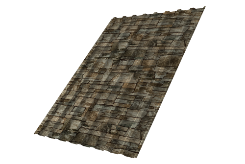 Профнастил С20B Grand Line 0,45 Print Elite Fine Stone TwinColor