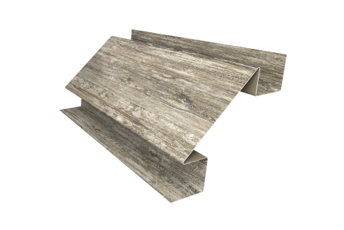 Планка угла внутреннего сложного Блок-Хаус new Grand Line 0,45 Print Elite Nordic Wood TwinColor (3м)