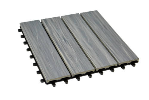 Паркет садовый CM Garden Modern 300х300мм patina grey (патина грей) (11шт/уп)