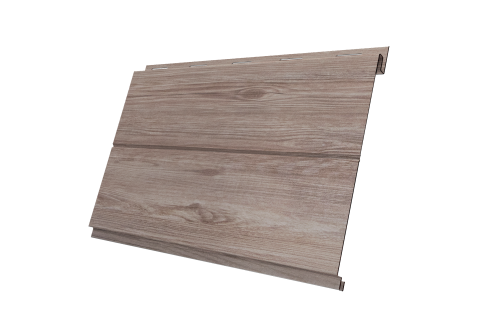 Софит металлический Вертикаль 0,2 line Grand Line 0,45 Print Elite с пленкой White Wood TwinColor