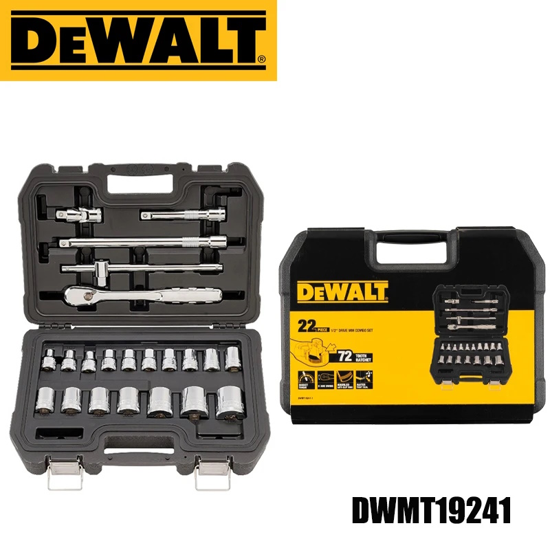 Набор ударных торцевых головок DeWALT DWMT19241-1 (22 шт)