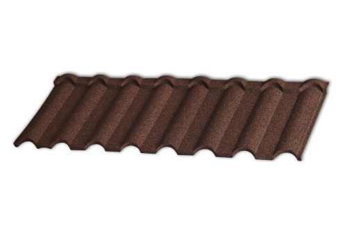 Лист композитной черепицы Gerard Milano chestnut