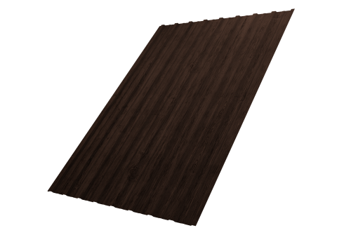 Профнастил С10A Grand Line 0,4 Print Premium Antique Wood TwinColor