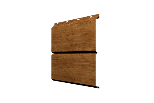 ЭкоБрус new Grand Line 0,45 Print-Double Elite с пленкой Golden Wood