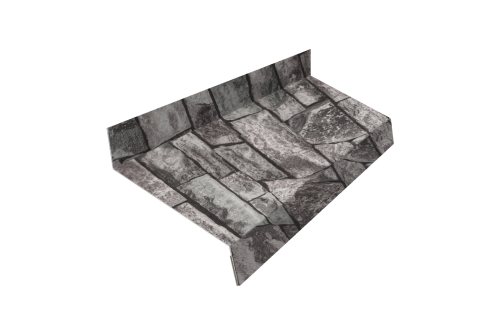 Отлив простой 70 Grand Line 0,45 Print Elite Fine Stone TwinColor (2м)