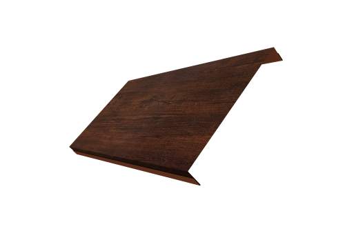 Ламель обратная 200 забора жалюзи Texas Grand Line 0,45 Print Premium Cherry Wood Dark FTC