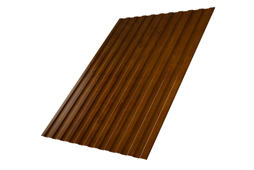 Профнастил С8A v02 Grand Line 0,45 Print Premium с пленкой Golden Wood Intense FTC