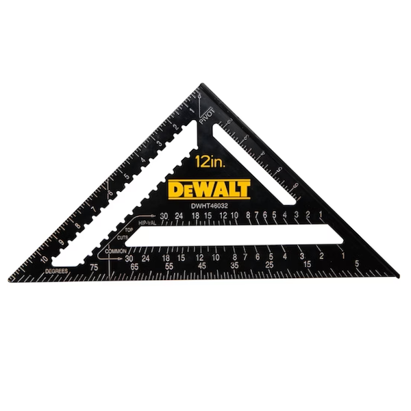 Угольник плотницкий DeWalt DWHT46032-0 300 мм (дюймовый)