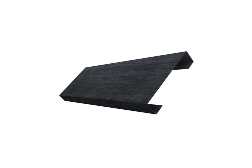 Ламель лицевая 100 забора жалюзи Texas Grand Line 0,45 Print Premium Grey Wood TwinColor