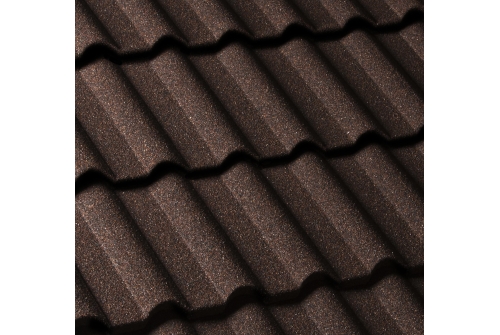 Лист композитной черепицы Gerard Milano chestnut
