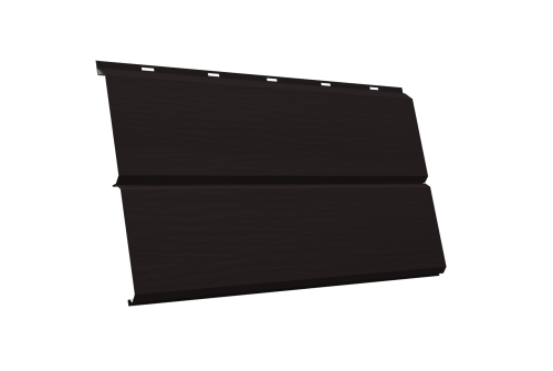 ЭкоБрус 3D 0,345 Grand Line 0,5 Satin с пленкой RAL 9005 черный