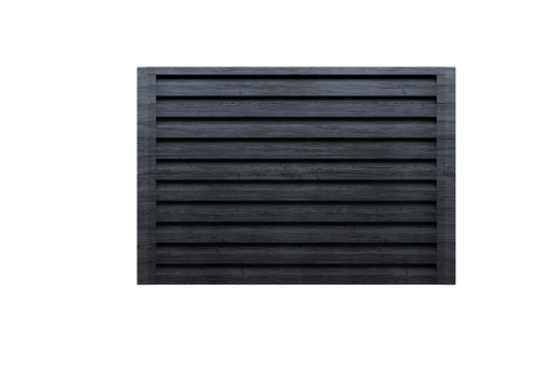 Ламель забора жалюзи Milan Slim Grand Line 0,45 Print Premium Grey Wood TwinColor