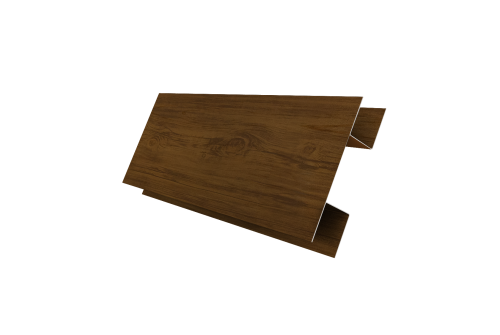 Планка H-образная стыковочная сложная Grand Line 0,45 Print Elite Golden Wood TwinColor (2м)