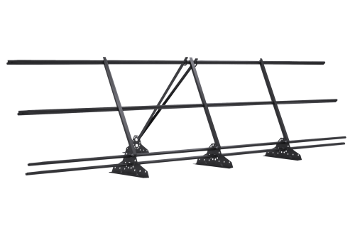 Ограждение кровельное со снегозадержателем на фальц Grand Line 0,9х3м RAL 7004