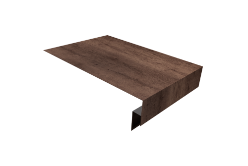 Планка околооконная сложная 250х50х18 (j-фаска) Grand Line 0,45 Print Premium Almond Wood Fresh (3м)