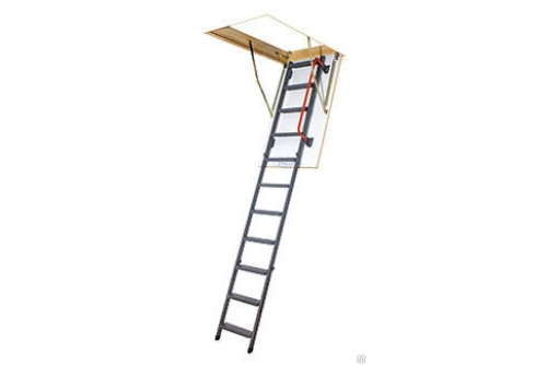 Лестница чердачная складная FAKRO LMK 60х130/305 (металлическая, повышенной прочности)