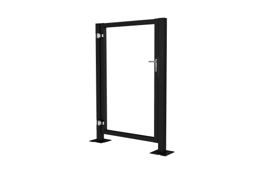 Калитка Жалюзи Puma Lock 1,68х1 RAL 9005 без заполнения тип А