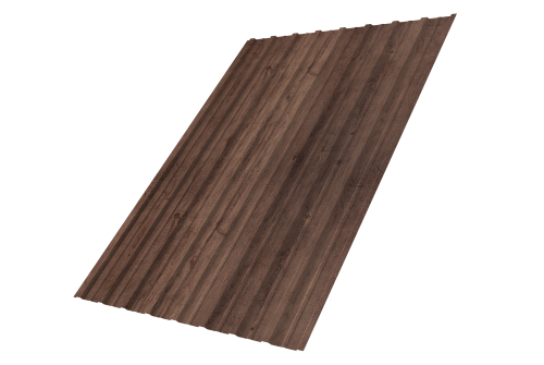 Профнастил С10A Grand Line 0,45 Print Premium Almond Wood Fresh