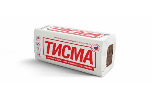 Утеплитель Тисма MR S38 50х600х1300 (12,48м2, 0,620м3)