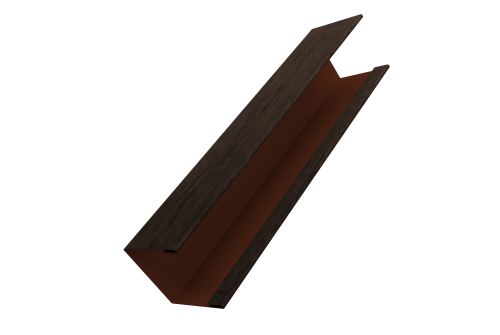 Крышка для забора жалюзи Milan Slim Grand Line 0,45 Print-double Elite Antique Wood (2м)