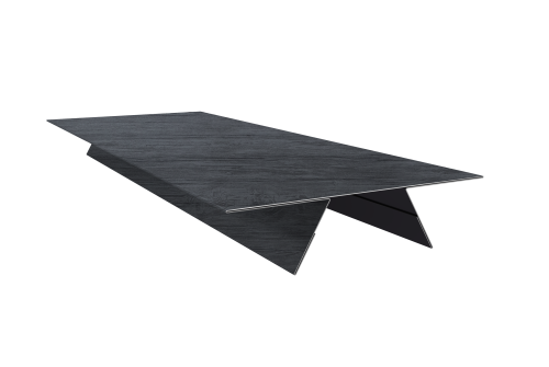 Планка стыковочная составная верхняя 0,45 Print Premium Grey Wood TwinColor (2м)