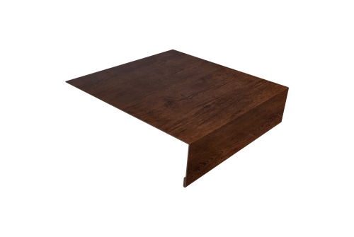 Планка околооконная простая 200х75 Grand Line 0,45 Print Premium Antique Wood TwinColor (2м)