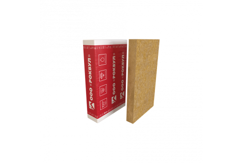 Утеплитель RockWool Фасад Баттс Оптима 1200х600х100 (0,144м3, 1,44м2)