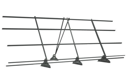 Ограждение кровельное со снегозадержателем на фальц Grand Line 1,2х3м RAL 7005