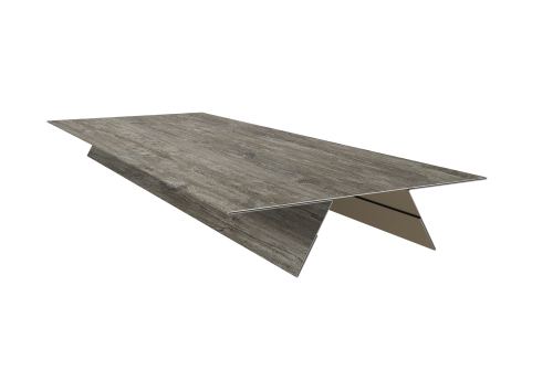 Планка стыковочная составная верхняя 0,45 Print Elite Nordic Wood TwinColor (2м)