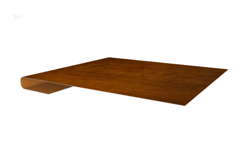 Планка завершающая Grand Line 0,4 Print Premium Golden Wood Intense FTC (2м)