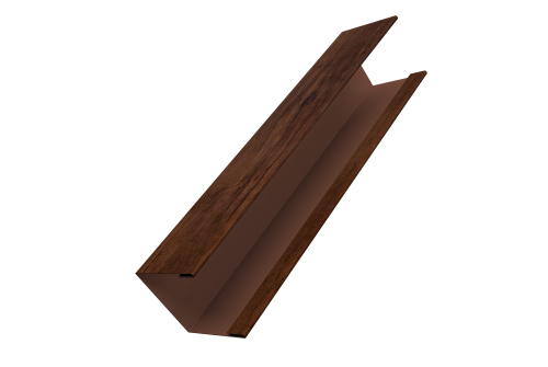 Крышка для забора жалюзи Milan Slim Grand Line 0,45 Print Premium Cherry Wood Fresh TwinColor (3м)