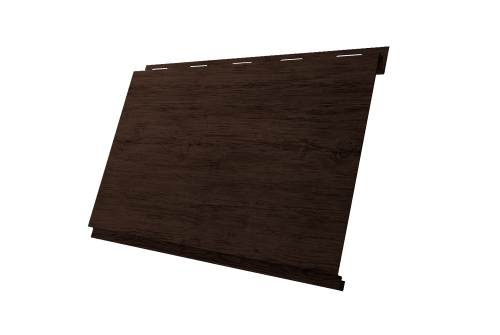 Софит металлический Вертикаль 0,2 classic Grand Line 0,45 Print-Double Premium с пленкой Antique Wood