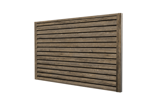 Ламель забора жалюзи Tokyo Grand Line 0,45 Print Elite Nordic Wood TwinColor