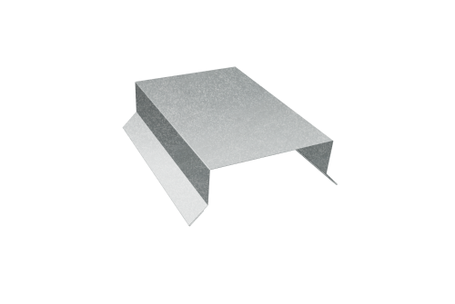 Парапетная крышка прямая 100мм Grand Line 0,6 Zn (2,5м)