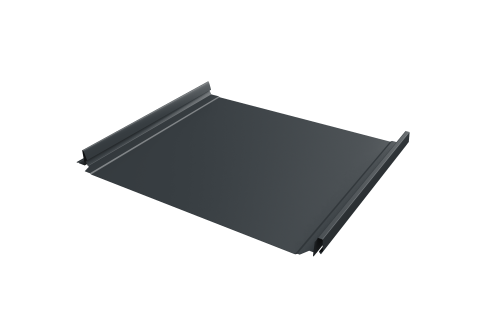 Кликфальц Pro Grand Line 0,5 Velur X с пленкой на замках RAL 7016 антрацитово-серый