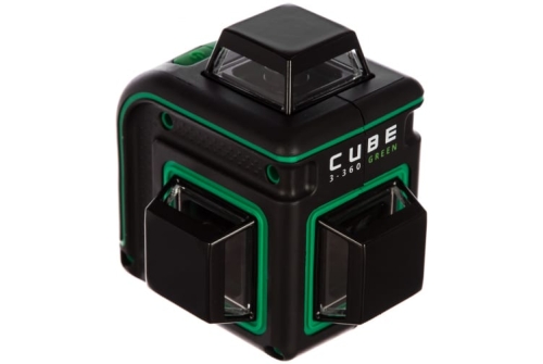 Уровень лазерный ADA Cub 3-360 Green Basic Edition (А00560)