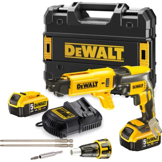 Аккумуляторная дрель-шуруповёрт DeWalt DCF620P2K-QW