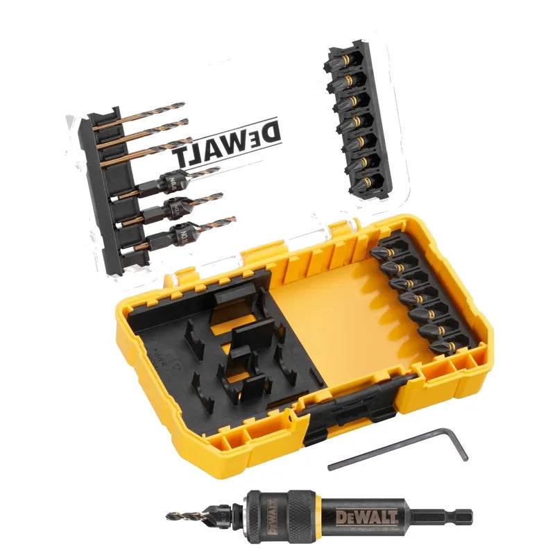 Набор зенкеров и бит DeWalt Flip&Drive (26 шт) в кейсе