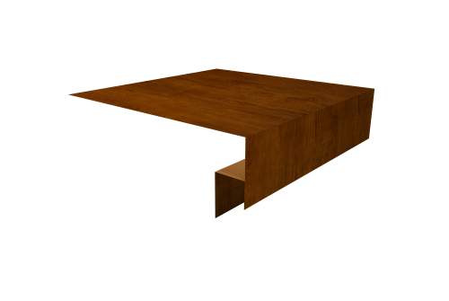 Планка околооконная сложная Блок-Хаус new 200х50х27 Grand Line 0,4 Print Premium Golden Wood Intense FTC (2м)