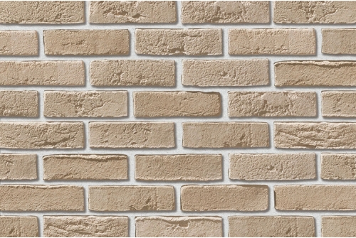 Рядовая плитка Leonardo Stone Дижон гипс 404 с расшивкой 1,2см