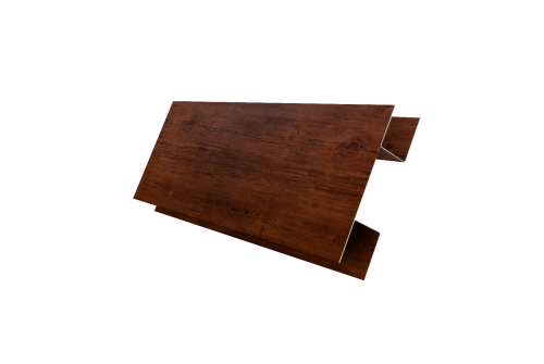 Планка H-образная Экобрус 0,45 Print Premium с пленкой Cherry Wood Fresh TwinColor (3м)