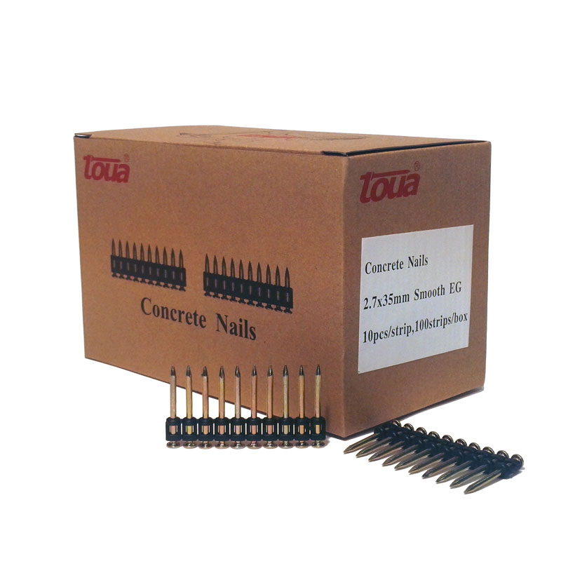 Гвозди по бетону Toua CN 2,7х35 мм (1000 шт)