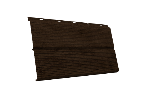 ЭкоБрус 0,345 Gofr Grand Line 0,45 Print Premium Antique Wood TwinColor