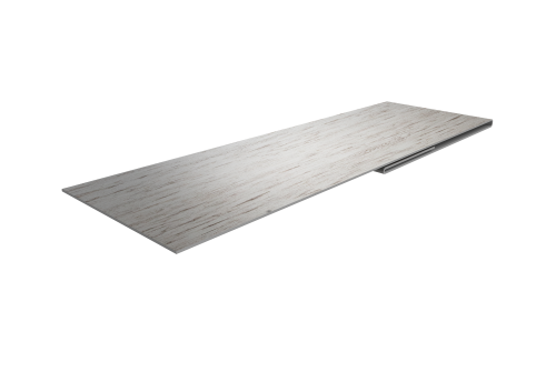 Планка финишная 48х25 Grand Line 0,45 Print Elite Snow Wood TwinColor (3м)