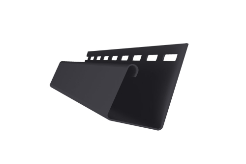 Профиль универсальный J 7/8" Grand Line Decor Premium Acryl графит (3,0м)
